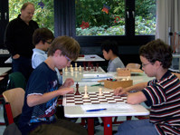 Beim Schachspiel